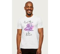 Volkswagen Men's Beetle Look Mom Zero Emission T-Shirt in White | Size: Medium Volkswagen White M