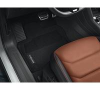 Volkswagen Optimate Textile Fuãÿ Mats Original VW Tiguan II MQB Black 4pcs Front & Rear 5NB061445 WGK