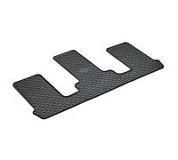 Volkswagen Rubber Car Mat, Black, For 3rd Row Seat, Compatible with VW ID.Buzz from 2023, Fit for 6 seater