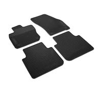 Volkswagen Rubber Car Mats Black, Set of 4 Pieces (2 Front, 2 Rear), Original, Suitable for VW Tayron from 2025