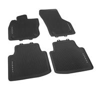 Volkswagen Rubber Car Mats Premium Black 4-Piece Set, Front and Rear Fits VW Passat B9 (3J) Variant from 2024