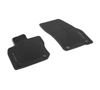 Volkswagen Rubber Car Mats Premium, Front, Black, Fit for VW Tayron 2025, 2 Piece, Original
