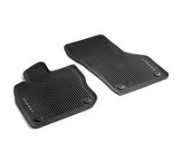 Volkswagen Rubber Car Mats Premium Front Black Fits VW Passat B9 (3J) Variant from 2024, Original