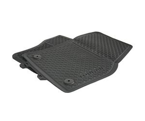 Volkswagen Rubber Fuãÿ Mats Original VW Touran Front Titanium All Weather Mats