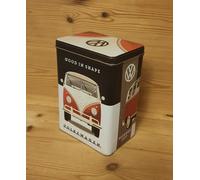 Nostalgic-Art Storage Container, Metal, Volkswagen Bulli-Good Things are Ahead of You, 3 L
