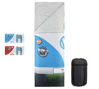 Volkswagen Camping Blue Single Sleeping Bag
