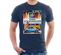 Volkswagen Surfing Adventure Beetle & Camper Men's T-Shirt