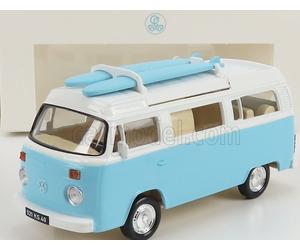 VOLKSWAGEN T2b CAMPER VAN 1962 CELESTE 1:43 NOREV 841108