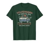 Volkswagen The Original Ride Campervan T-Shirt, Men, Dark Green, 3X-Large