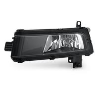 VOLKSWAGEN TOURAN FRONT BUMPER FOG LAMP NS LEFT 2015- BLACK BACKING FREE POST