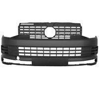 VW TRANSPORTER CARAVELLE MK VI 15-20 MINI BUS Front Bumper Black With Grille