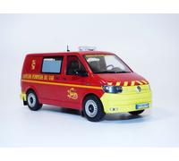 VOLKSWAGEN TRANSPORTER T6 Sapeurs POMPIERS du Var 83 1/43