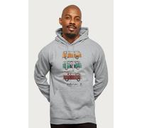 Volkswagen Transporter Type 2 Campervan 1950 Hooded Sweatshirt in Mid Grey | Size: XL Volkswagen Mid Grey XL