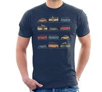 Volkswagen Vans and Beetles Men's T-Shirt Navy Blue