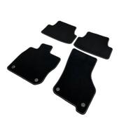 Volkswagen Velour Floor Mats Set for VW Golf 8 8 eTSI Hybrid, Black, 4 pcs