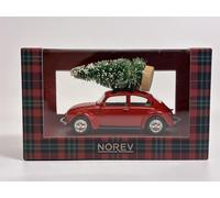 1:43 NOREV Volkswagen Beetle Kafer Maggiolino Christmas 1973 Red NV841006 Model