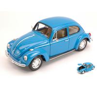 Volkswagen VW Beetle 1968 Blue 1:24 Model 2106 WELLY