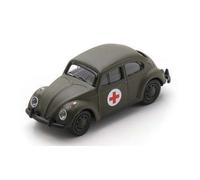 Volkswagen VW Beetle Military Medical Unit Die Cast 1:87 Model SCHUCO