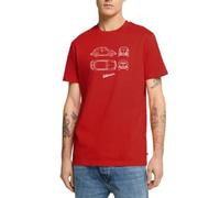 Volkswagen VW Blueprint Beetle White with VW Logo Men’s Premium T-Shirt