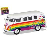 Volkswagen VW Campervan Peace Love and Wishes 1:43 Model CORGI
