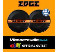 Volkswagen VW Golf 1997-2003 EDGE EDST216 + CT25VW01 180 Watts Door Speakers