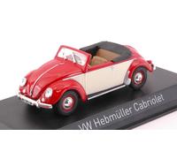 Volkswagen VW Hebmuller 1949 Red & Cream 1:43 Model 840022 NOREV