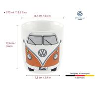 Volkswagen VW T1 Bus Bulli Coffee Mug 370Ml Orange Original