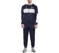 VOLLENCCI Modern Men's Slim-Fit Tracksuit - Polyester & Fleece Lined for Comfort, Warmth, and Style in Fitness & Leisure (as8, alpha, m, regular, regular)