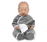 Vollence 10 inch Full Body Silicone Babies Doll Not Vinyl Dolls Anatomically Correct Lifelike Newborn Silicone Baby Dolls Stress Relief Anti-Stress Toys for Kids & Toddlers Child Gifts - Boy