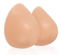 Vollence C Cup Nippless Silicone Breast Forms Fake Boobs Concave Bra Pad Mastectomy Transgender Cosplay Crossdresser - Nude