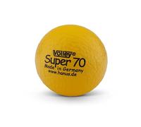 Volley Softball Super Yellow - 7 cm Diameter - Soft Foam Ball for Kids & Therapy - Lightweight - Grippy Surface - Made in Germany