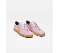 Volley Suede Trainers Purple/Orange