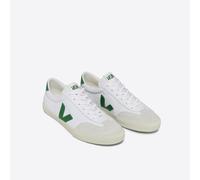 VEJA Volley Womens Casual Trainers in White Green - 8 UK