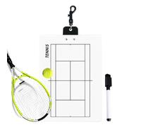 Volleyball Clipboard for Coaches, Volleyball Coaching Clipboard Badminton White Board for Trainers Badminton Plan Practice Board for Adults, Double-Sided Ball Sports Clipboard