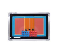 Volleyball Clipboard for Coaches, Volleyball Dry Erase Board for Coaches, with Pen and Magnetic Chess Pieces, Double-Sided Use, for Teaching