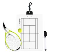 Volleyball Clipboard - Volleyball - Coaching - Clipboard | Volleyball Clipboard for Trainers | Drill Board for Ball Sports | Badminton Plan Practice Board for Adults | Double-Sided Ball