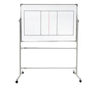 Volleyball Coaching Board, Magnetic Double-Sided Tactical Blackboard, 360° Rotatable, Sturdy Material, Ideal for Training and Strategy Planning