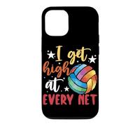 Volleyball Colorful Bump Set Spike Repeat Design Case for iPhone 12/12 Pro