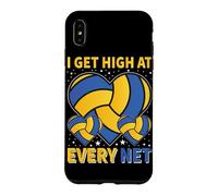 Volleyball Colorful Bump Set Spike Repeat Design Case for iPhone XS Max