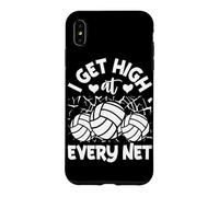 Volleyball Colorful Bump Set Spike Repeat Design Case for iPhone XS Max