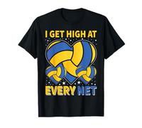 Volleyball Colorful Bump Set Spike Repeat Design T-Shirt
