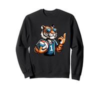Volleyball Cool Tiger Number One Sweatshirt