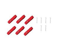 Volleyball Court Boundary Lines 6x Beach Volleyball Lines Court Marker Singles Double Portable Borderline Field Marking for Sand Outdoor Sports
