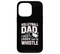 Volleyball Dad I Cheer Louder Than The Whistle Case for iPhone 13 Pro