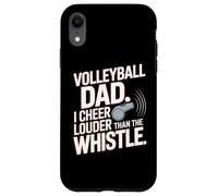 Volleyball Dad I Cheer Louder Than The Whistle Case for iPhone XR