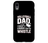 Volleyball Dad I Cheer Louder Than The Whistle Case for iPhone XR