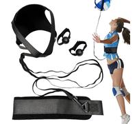 Volleyball Exercise Equipment, Solo Server Rayball Training Equipment Auxiliary Equipment, Stretchy Self Training Volleyball Resistance Band, Serving Exercise Equipment BU Exercise Equipment