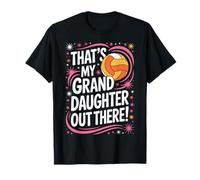 Volleyball Family Thats My Granddaughter Out There Player T-Shirt