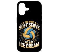 Volleyball If You Want A Soft Serve Get Ice Cream Case for iPhone 17