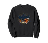 Volleyball is Life: Sporty Passion for Players & Fans Sweatshirt, Adult Unisex, Black, S